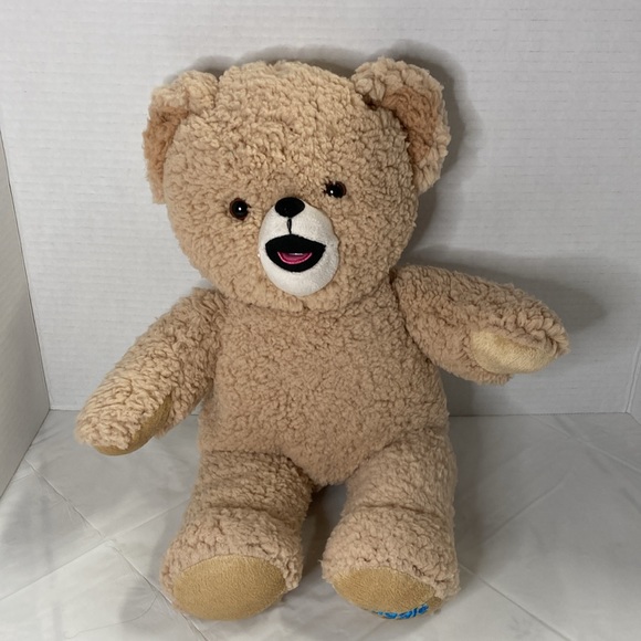 Snuggle Fabric Softener Teddy Bear Plush Stuffed Animal New England Toy 15” Vtg - Picture 2 of 10
